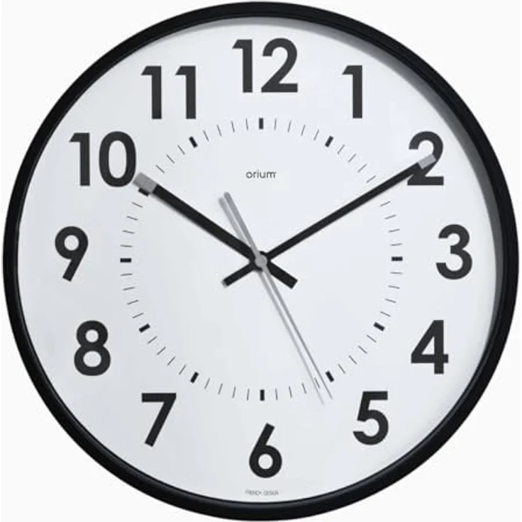 Orium by Cep Wanduhr, Lautlos mit Sweep-Uhrwerk, 30 cm, weißes Ziffernblatt – Bild 1