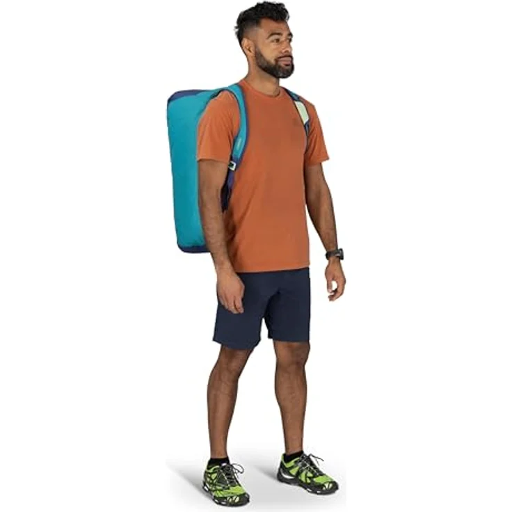 Osprey Daylite Duffel 60, Reisetasche 59 cm, grau, aus 100% PET, vielseitig und robust – Bild 9