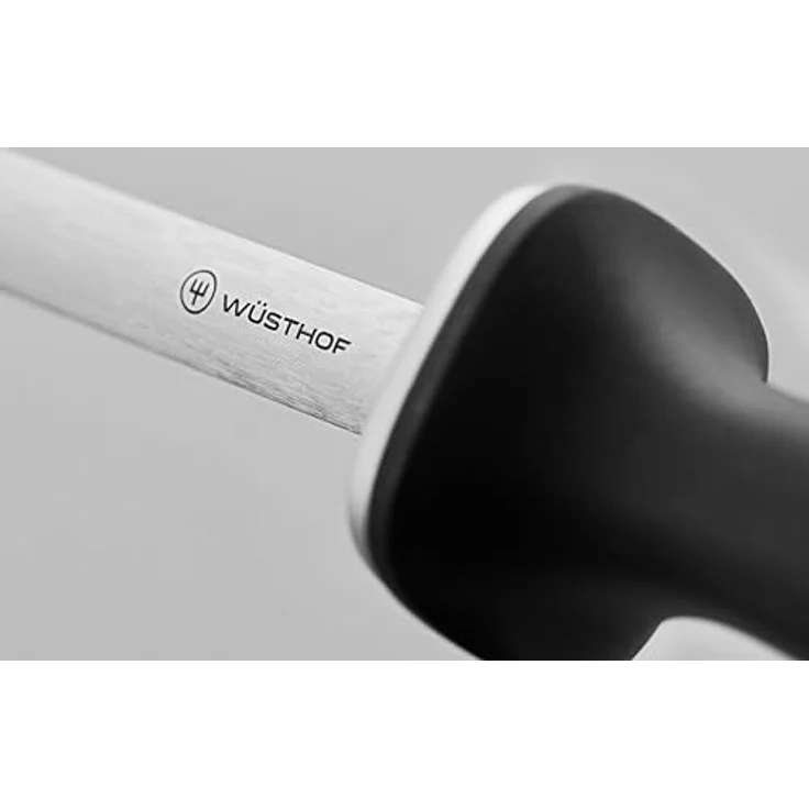 WÜSTHOF Wetzstahl 26 cm (4474-7-26), schwarz, zum Schärfen von hochwertigen Küchenmessern – Bild 3