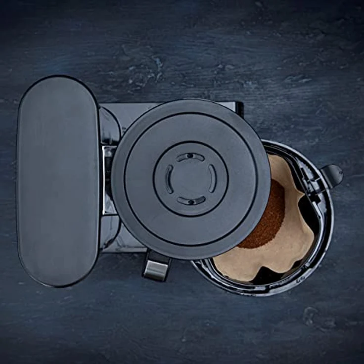 Gastronoma 18100003 - Koffiezetapparaat 1.5L, zwart/roestvrij staal, Filterkaffeemaschine, Schwarz – Bild 10