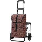 Andersen Einkaufstrolley - Komfort Shopper Imea Rose 46 L Hackenporsche,robust,Shopping, klappbar, mit Sitz, multifunktional