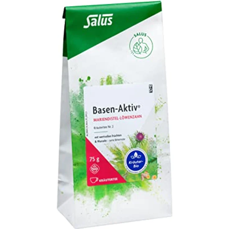 Salus Basen Aktiv Nr2Marien Loew Bio, 75 g Tee mit wertvollen Früchten und Wurzeln – Bild 3
