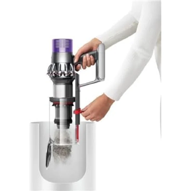 DYSON Akku-Hand-und Stielstaubsauger V10 Absolute, 525 W, Beutellos - Hohe Saugkraft, hygienische Behälterentleerung, umfangreiches Zubehör – Bild 2