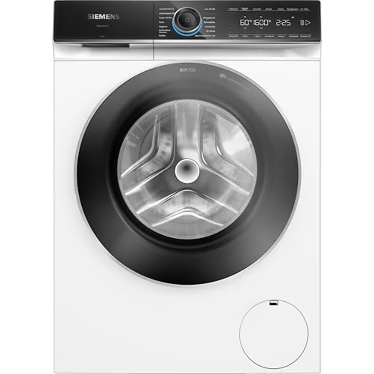 Siemens WG56B2A41, iQ700, Smarte Waschmaschine 10 kg, 1600 U/min, Made in Germany, i-Dos, Antiflecken-System, smartFinish Bügelhilfe, speedPack XL, Mini load, Eco-freundlich (Weiß) – Bild 1