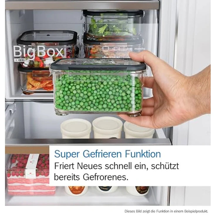 Bosch GSN36VLDG, Gefrierschrank mit 334 l Nutzinhalt, no frost, perlgrau matt – Bild 3