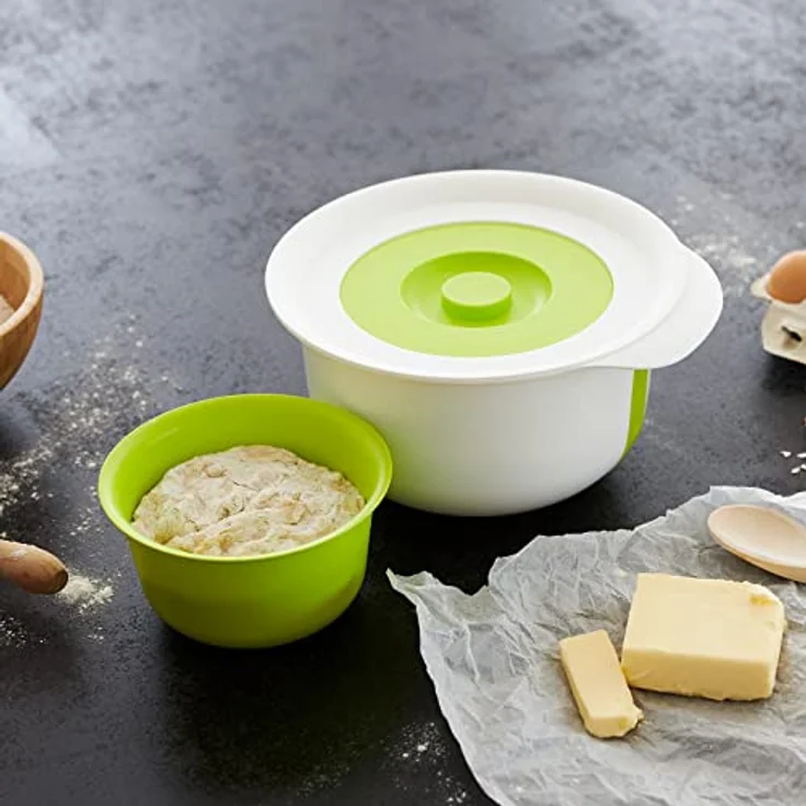 Rotho 1043305070 Fresh 2er-Set Schüssel 1.2l + 4l mit Deckel, Kunststoff - Preisvergleich – Bild 5