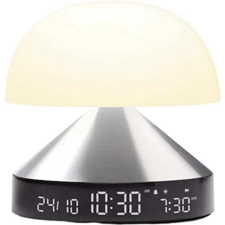 Lexon Mina Sunrise, Sonnenaufgang-Wecker mit LED-Lichttherapie, Touch-Steuerung und Schlummertaste – Bild 1