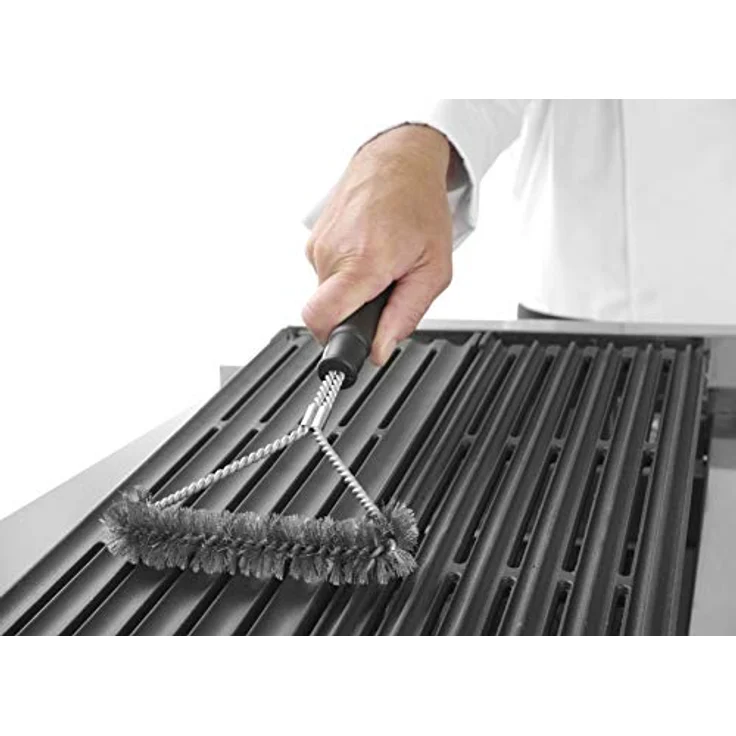 HENDI Drahtbürste Y Form 12 inch, Edelstahl Grillbürste mit komfortablem Griff für effektive Reinigung – Bild 2