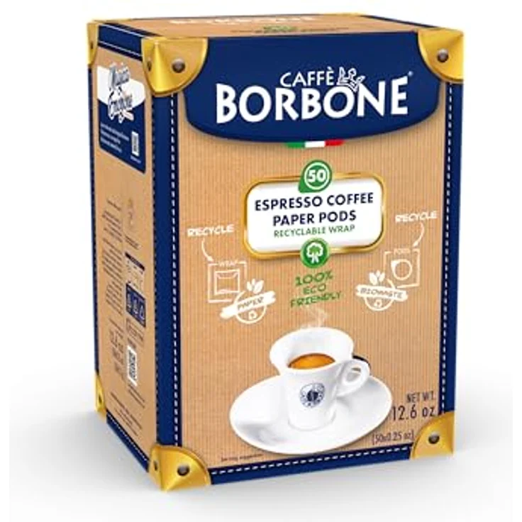 Caffè BORBONE Miscela ROSSO ROT ESE Pads - 100 Stück – Bild 4