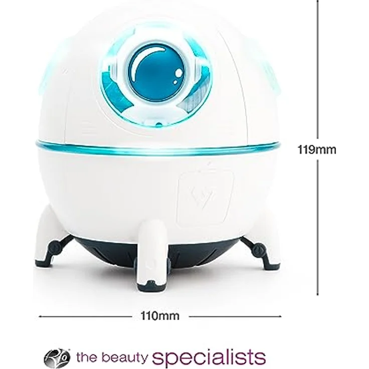 RIO Spaceship Explorer, Ultraschall-Aromadiffusor und Luftbefeuchter für Kinder, Design-Accessoire für gemütliche Atmosphäre, ohne Nachfüllung – Bild 9