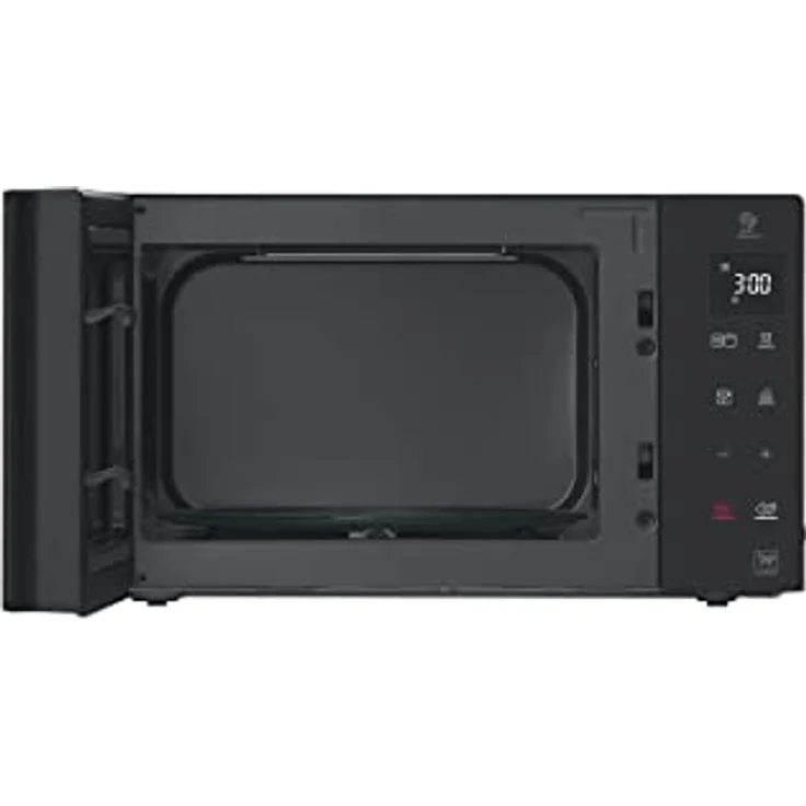 LG MH7235GPS Mikrowelle Smart Inverter mit Quarzgrill, 32 Liter, 1200 W, Automatikprogramme, 5 Leistungsstufen, inklusive Mikrowellenteller Crispy - Schwarz Rauch – Bild 3
