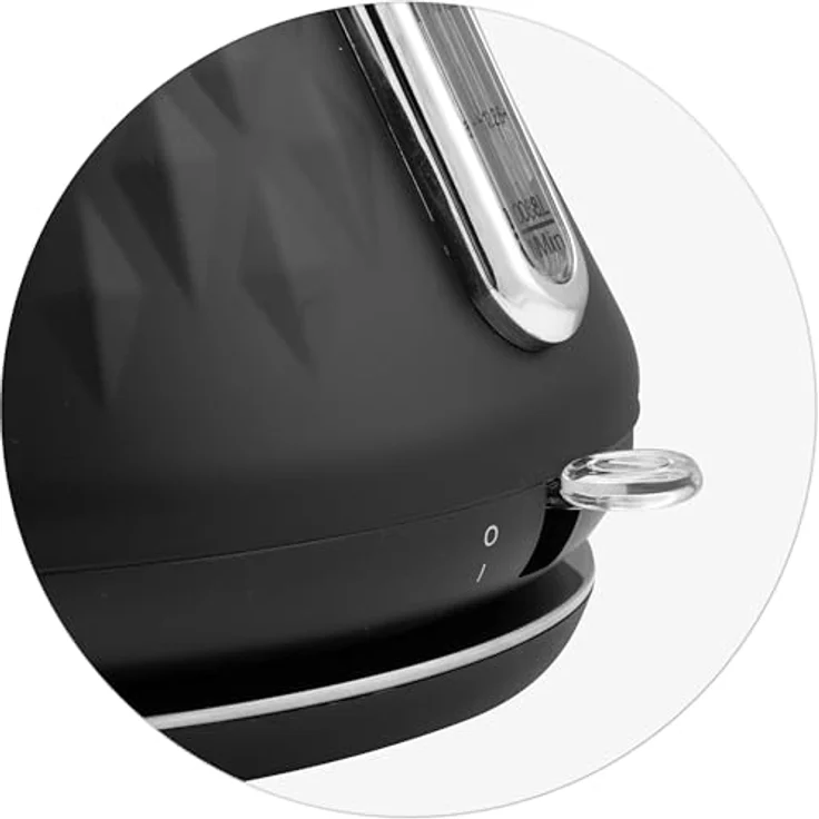 Berdsen Wasserkocher BD-700 1,7 l schwarz, Wasserkocher – Bild 5