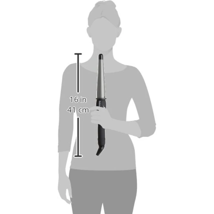 BaByliss Pro Konischer Lockenstab BAB2281TTE Titanium für voluminöse & glamouröse Locken – Bild 3