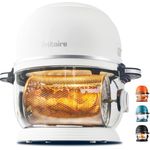 OTTO Fritteuse Fritaire 11462 Heißluft-Fritteuse BPA-frei Weiß mit Selbstreinigender Glasschüssel und One-Touch-Kochfunktionen