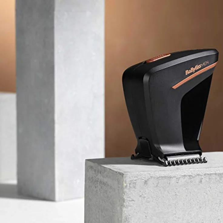 Babyliss Men The Crew Cut ergonomischer Design Haarschneider und Glatzenrasierer Schwarz SC758E – Bild 6