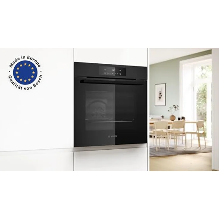 Bosch Serie 4 HBA572BM3 Einbaubackofen, 71L, AutoClean, 30-275 °C, 595 x 594 x 548 mm, Versandkostenfrei – Bild 2