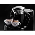 Arzum Okka Hochwertige Moderne Turkische Mokka Maschine Schwarz/Chrome, Farbe:Schwarz, Edelstahl
