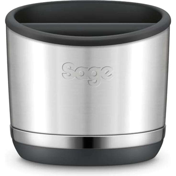 Sage - the Knock Box 10, Gebürsteter Edelstahl, Kaffeemaschinen-Zubehör mit Platz für bis zu 10 Espresso-Pucks – Bild 1