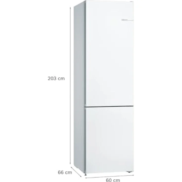 Bosch Serie 4 KGN39VWEB, 368 l, NoFrost Kühlschrank mit Fresh Zone, Weiß – Bild 5
