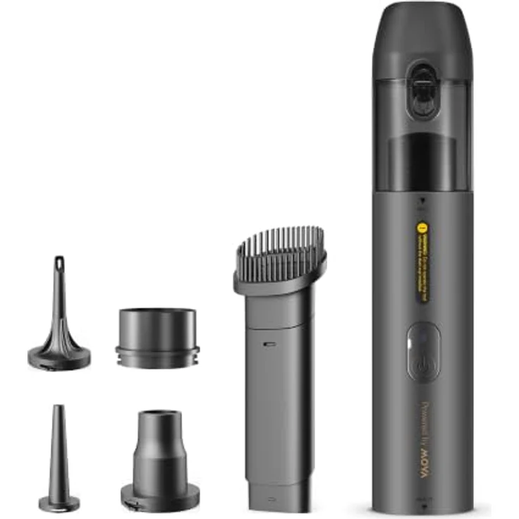 MOVA MDV001 Tragbarer 4-in-1 Handstaubsauger mit Blasfunktion, kabellos, leicht & kompakt für Auto, Haushalt & Büro – Bild 1