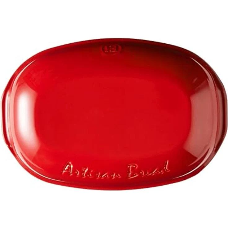 Emile Henry EH509501 Brot, Keramik, handgefertigt Rot Grand Cru – Bild 6