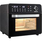 MEDION Multifunktions-Heißluftofen XXL (23 L XXL Garraum, 1.700 Watt, 12 Automatikprogramme, inkl. Drehspieß und Spieße-Set, ölfreies Frittieren, MD 10974)