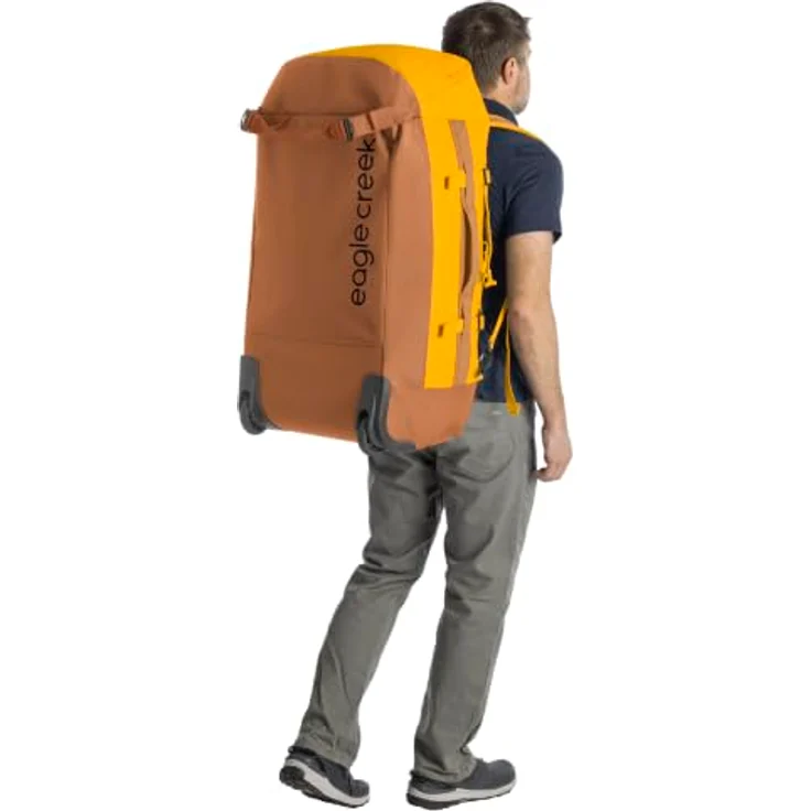 Eagle Creek Cargo Hauler 110 L, 2 Rollen Reisetasche 77 cm, gelb, 100% Polyester – Bild 3