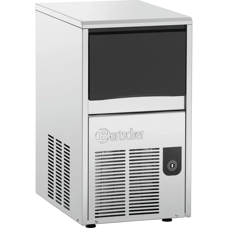 Bartscher Eiswürfelbereiter B 28 Plus, effiziente Produktion von Vollkegel-Eiswürfeln, energiesparend
