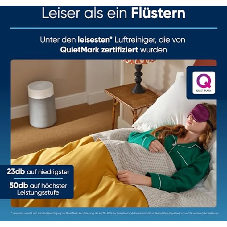 Blueair Blue Pure 3350i Max Air Purifier, HEPASilent Luftwäscher für mittlere Räume, reinigt 172 m² in 1h, für Haus, Haustiere, Allergien, Viren, Staub, Schimmel, Rauch – Bild 3