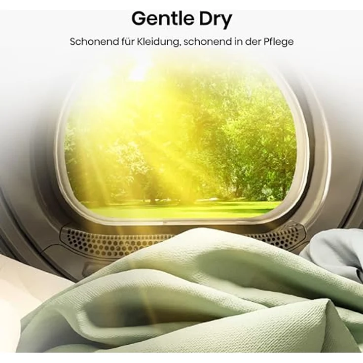 Hisense DH3I802BWCD Wärmepumpentrockner, 18 Programme, QuickDry, Auto Dry Sensoren, Anti-Allergie, LED-Farbdisplay – Bild 8