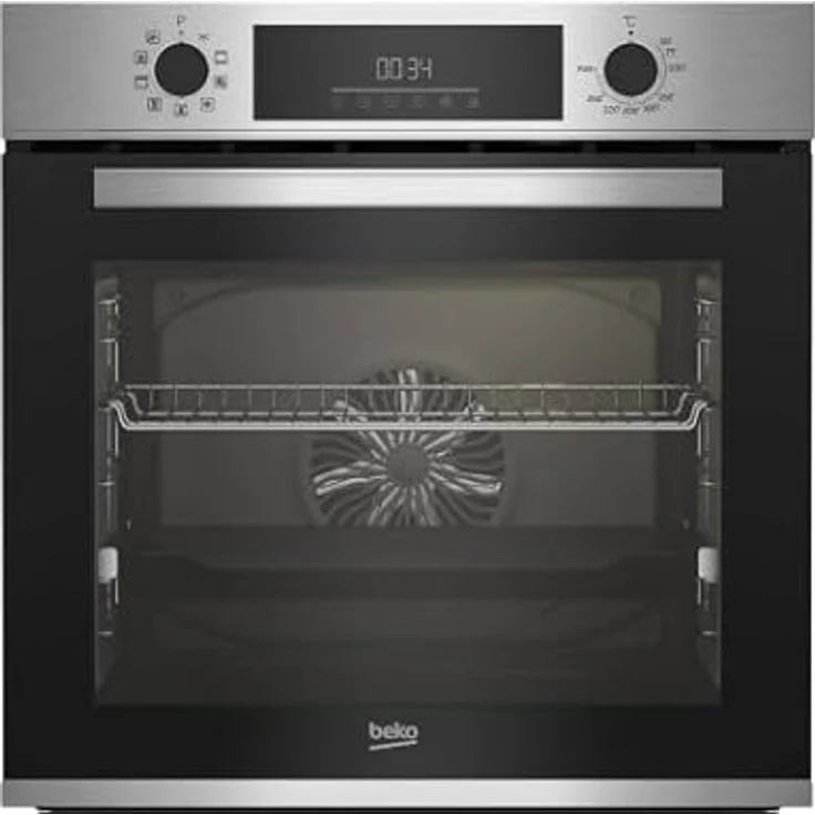 Beko Einbaubackofen BBIM12300XCE, 72l 60cm edelstahl, Elektroherd mit A+ Energieeffizienzklasse – Bild 4