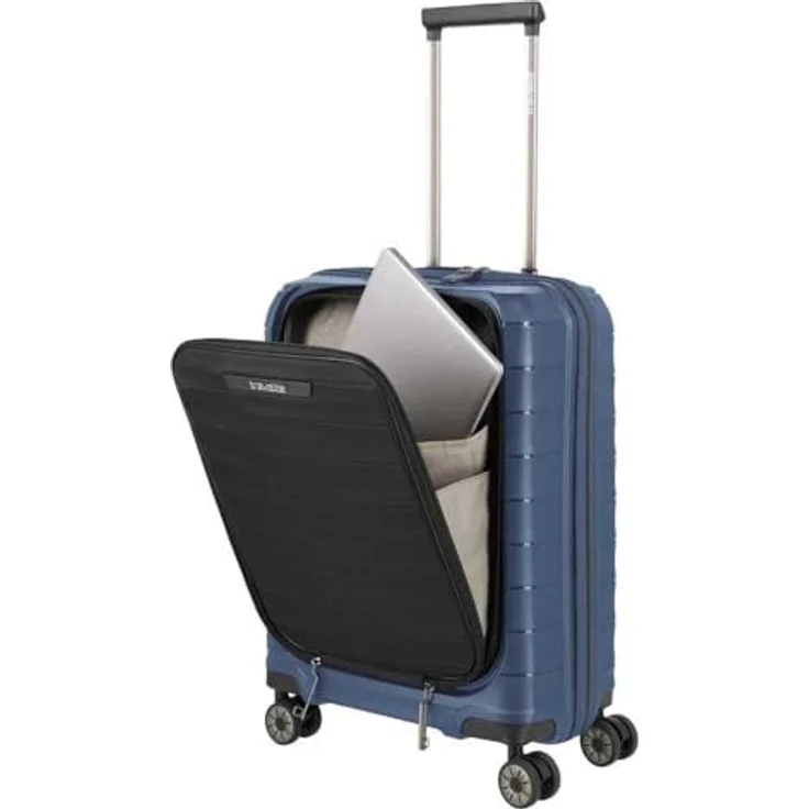 Travelite Mooby Kabinentrolley 55 cm, 4 Rollen mit Laptopfach, marineblau – Bild 8