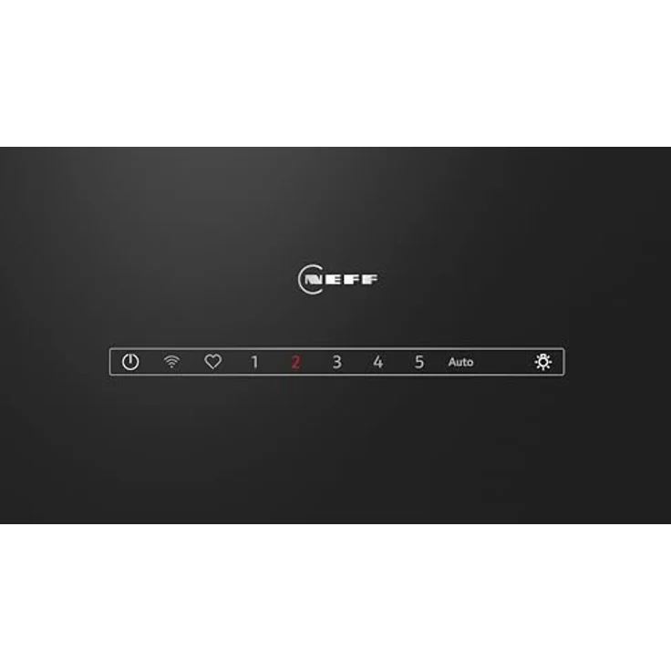 NEFF D98IPT2S0 Wandesse N90, Dunstabzugshaube zur Wandmontage, 90cm breit, Efficient Drive, Automatischer Luftsensor, Kochfeldbasierte Haubensteuerung, Touch Control, Metallfettfilter, Schwarz – Bild 3