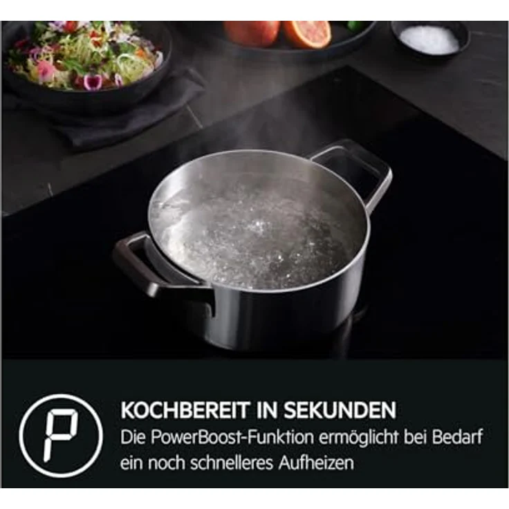 AEG OIO84A00XB Induktionskochfeld autark, 80 cm Breite, PowerBoost, Kindersicherung, Hob²Hood – Bild 5