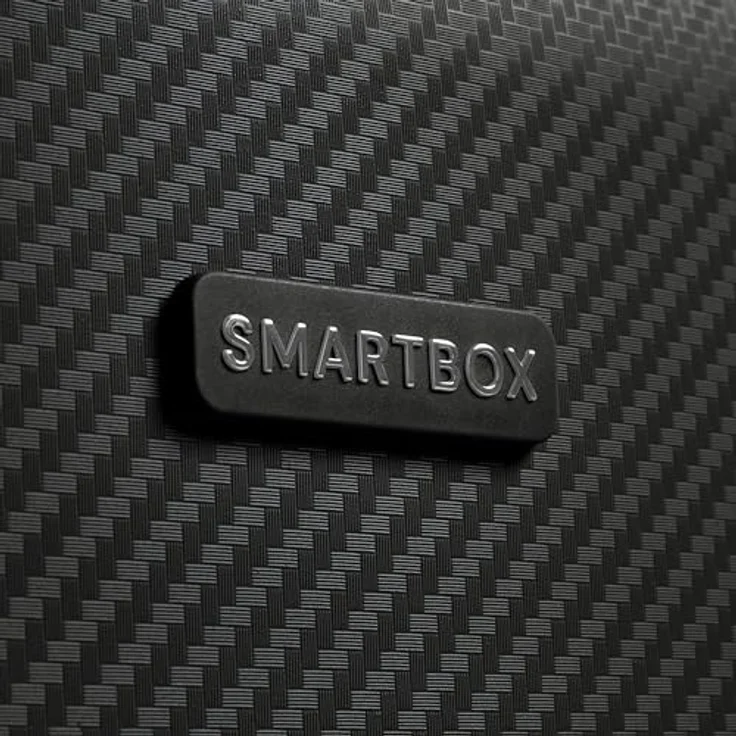 Smartbox Hartschalen-Trolley Edition 01, 4 Rollen, Polypropylen, Schwarz – Bild 9