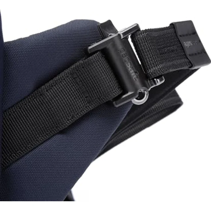 Pacsafe Vibe 325 Umhängetasche RFID, 23 cm, Nylon, blau – Bild 9