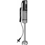 JATA JEBT1855 Handmixer, 1200 W, ausziehbares Spiralkabel, 1,5 m, extra langer Standfuß (26 cm), 4 Klingen aus Edelstahl, elektronischer Geschwindigkeitsregler, Turbo-Taster