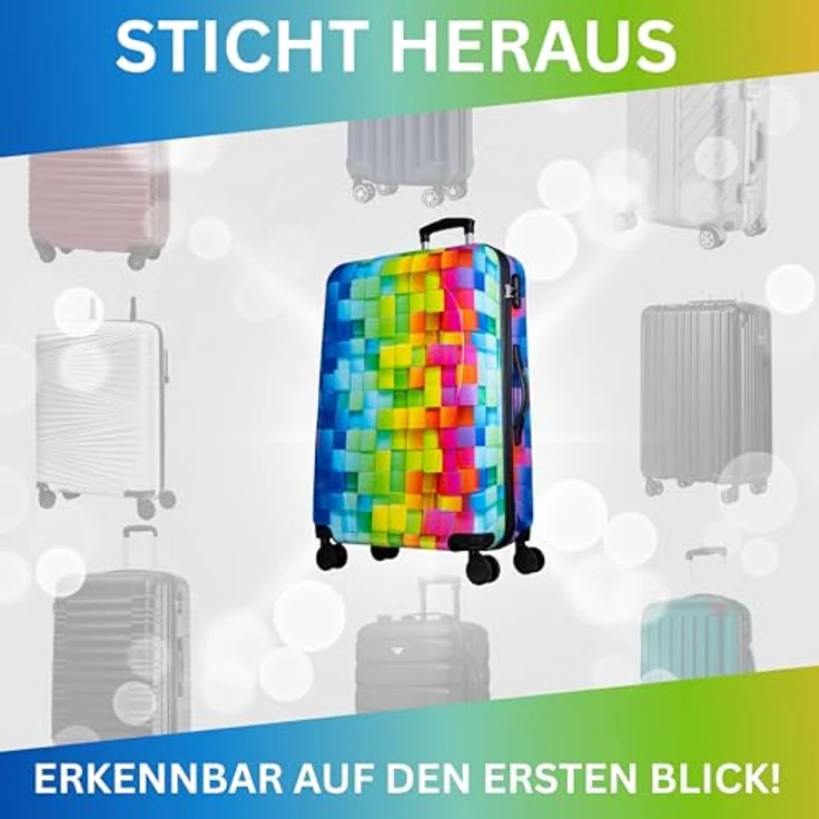NOWI Hartschalen-Trolley Santa Cruz de Tenerife, 4 Rollen, ABS – Bild 3
