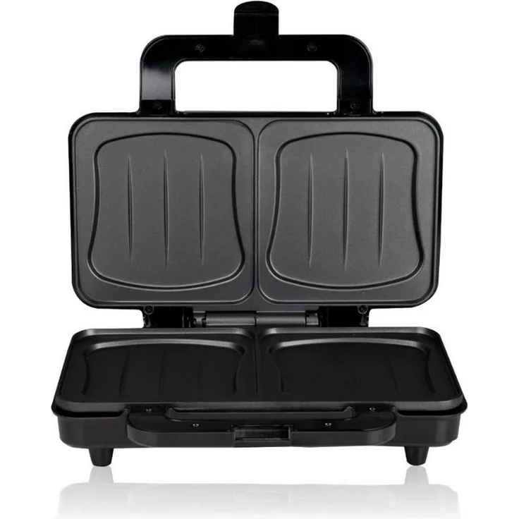 *Alpina* 2-in-1-Sandwichmaker XL, 900,00 W - Leistungsstarkes Must-have für schnelle und leckere Snacks, weiß