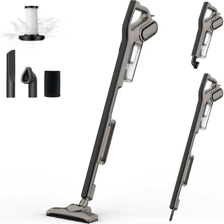 "Deerma Hand-und Stielstaubsauger DX700S Akku-Staubsauger, 600 W mit seitlichem Zyklonfilter" – Bild 1