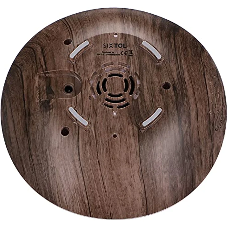 Sixtol Aroma Diffuser, Aromazerstäuber Steingrau Holz, 500 ml mit Lichteffekten für angenehme Raumatmosphäre – Bild 5