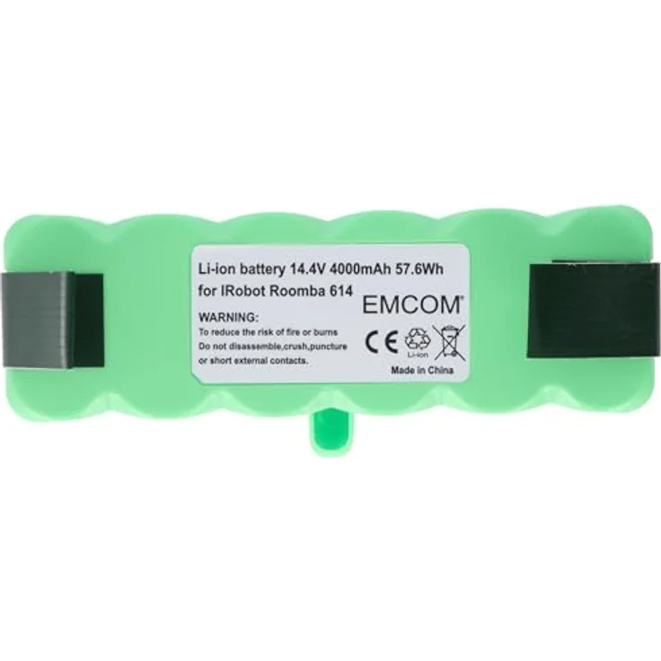 AccuCell Haushaltsroboter-Akku als Ersatz für iRobot 4374392, 4376392, 4462425, 4502233, 2130LI – 4000mAh 14,4V Li-Ion, kompatibel und leistungsstark – Bild 6