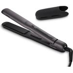 MEDION LIFE® HS1 Glätteisen, Keramik-Turmalin-Platten, 5 Hitzestufen (165-210°C), Ionen-Technologie, Display, Abschaltautomatik, schwarz