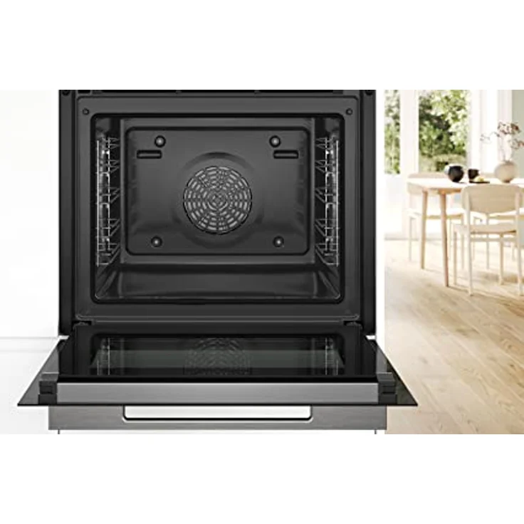 Bosch HBG7784B1 Serie 8 Smarter Einbau-Backofen, 60 x 60 cm, Digitaler Bedienring, TFT-Touchdisplay Pro, Heißluft sanft, Crisp Funktion, Backofenassistent mit Sprachsteuerung – Bild 4