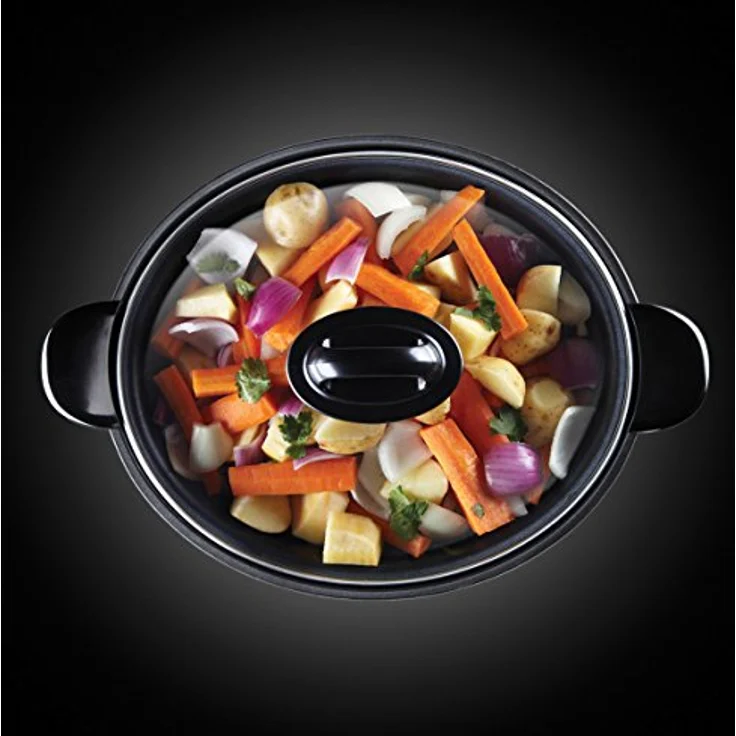 Russell Hobbs Digitaler Slow Cooker, Schongarer, einstellbare Garzeit, programmierbarer Timer, 6.0l, 3 Temperatureinstellungen, MaxiCook Slowcooker 22750-56 – Bild 6