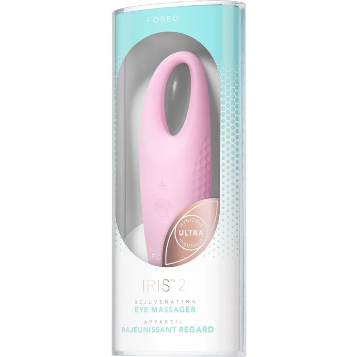 FOREO Massagegerät IRIS™ 2, für die Augenpartie mit T-Sonic™ Technologie und 2 Massage Modi