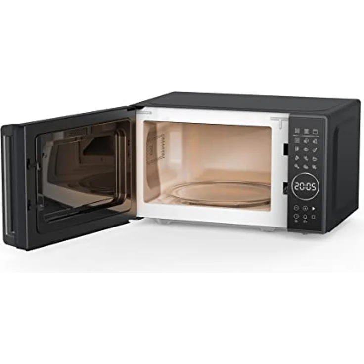 Beko MGC20130BB Mikrowelle mit Grill 20 Liter, 1000 W, digitaler Timer, Freistehend, 10 Leistungsstufen - Schwarz – Bild 3