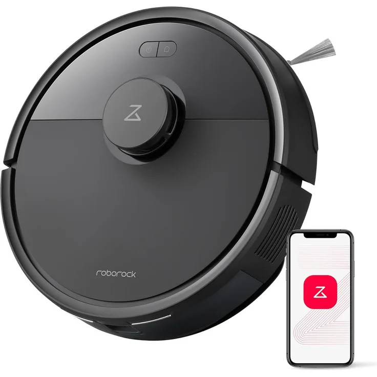 Roborock Saugroboter Q7 L5, 8000 Pa, Dual Anti-Tangle System, Präzise Navigation, App-Steuerung, Ideal für Haustierbesitzer