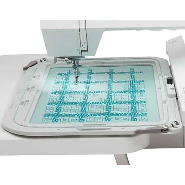 Janome MC 550e, Nähmaschine mit Grossdisplay, weiss – Bild 2