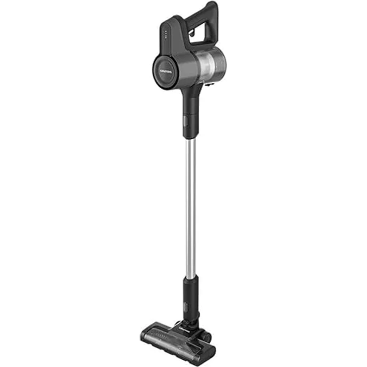 GRUNDIG VCP 4330 L 2-in-1 Akku-Stielstaubsauger, Kabelloser Handstaubsauger mit 180-Grad-Drehgelenk, Schwarz/Silber – Bild 2
